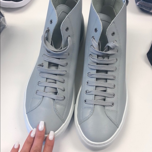 House of future leather lace up sneakers - Picture 4 of 5